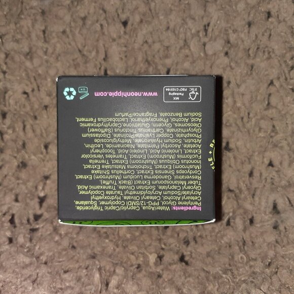 NEON HIPPIE-Nite Brite Night Cream-Black Truffle-1.7fl.oz-50ml-NEW/SEALED IN BOX - Picture 5 of 7